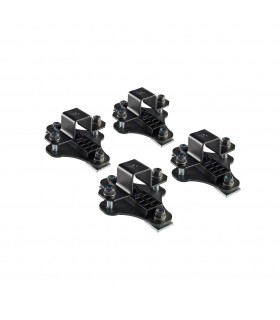 4 fijaciones Cruz Evo Rack Module Safari barras aluminio coche