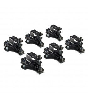 6 fijaciones Cruz Evo Rack Module Safari para barras Techo aluminio