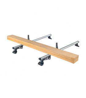 2 topes laterales plegables 18 cm Cruz Alu Cargo Portaequipajes