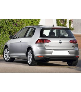VW Golf 3P techo normal 2012 a 2020 dorso